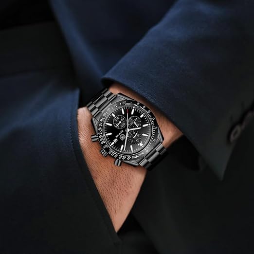 Montre Chronographe Benyar – Style Sport & Élégance