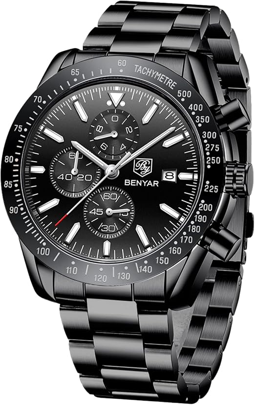 Montre Chronographe Benyar – Style Sport & Élégance